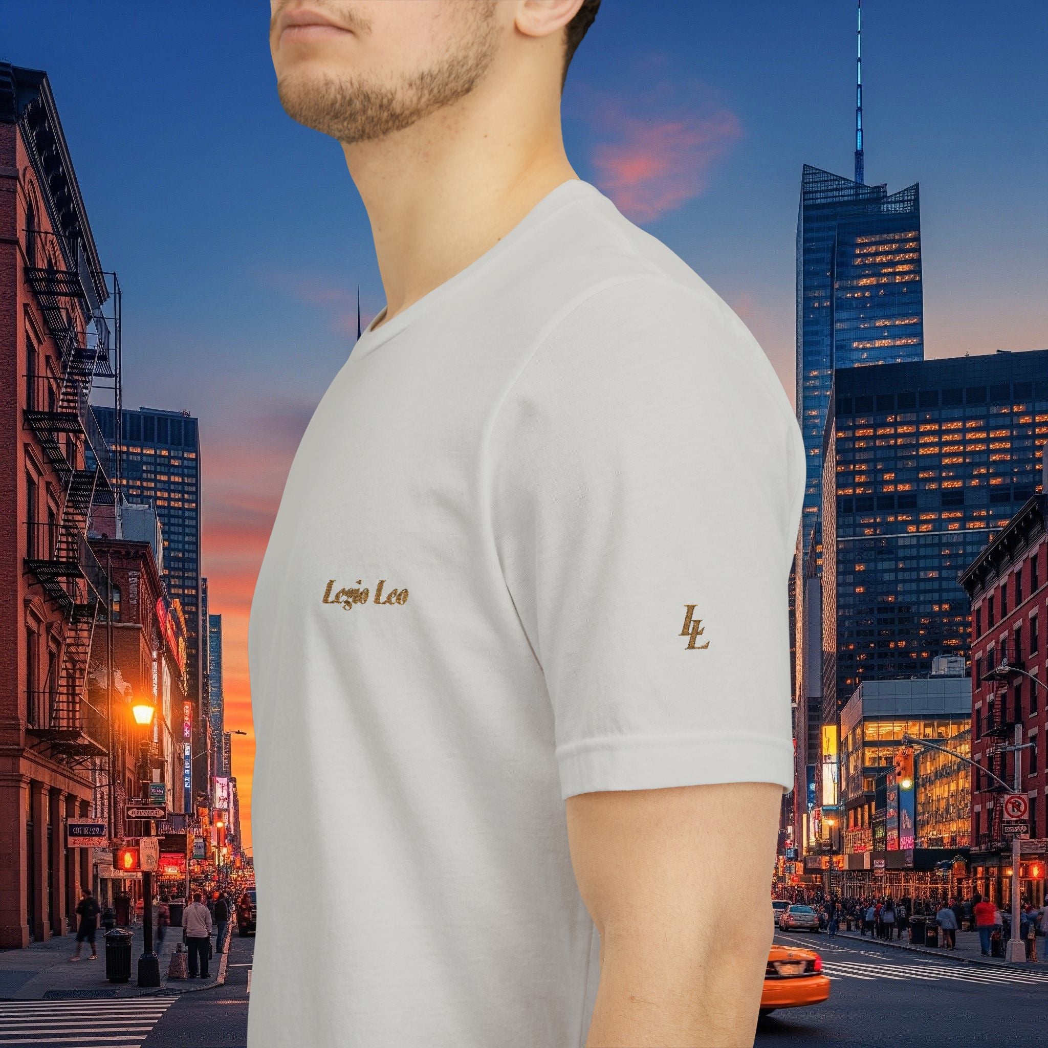 Legio Leo by DZ Royal Tee — Legio Leo Embroidered Short Sleeve T-Shirt