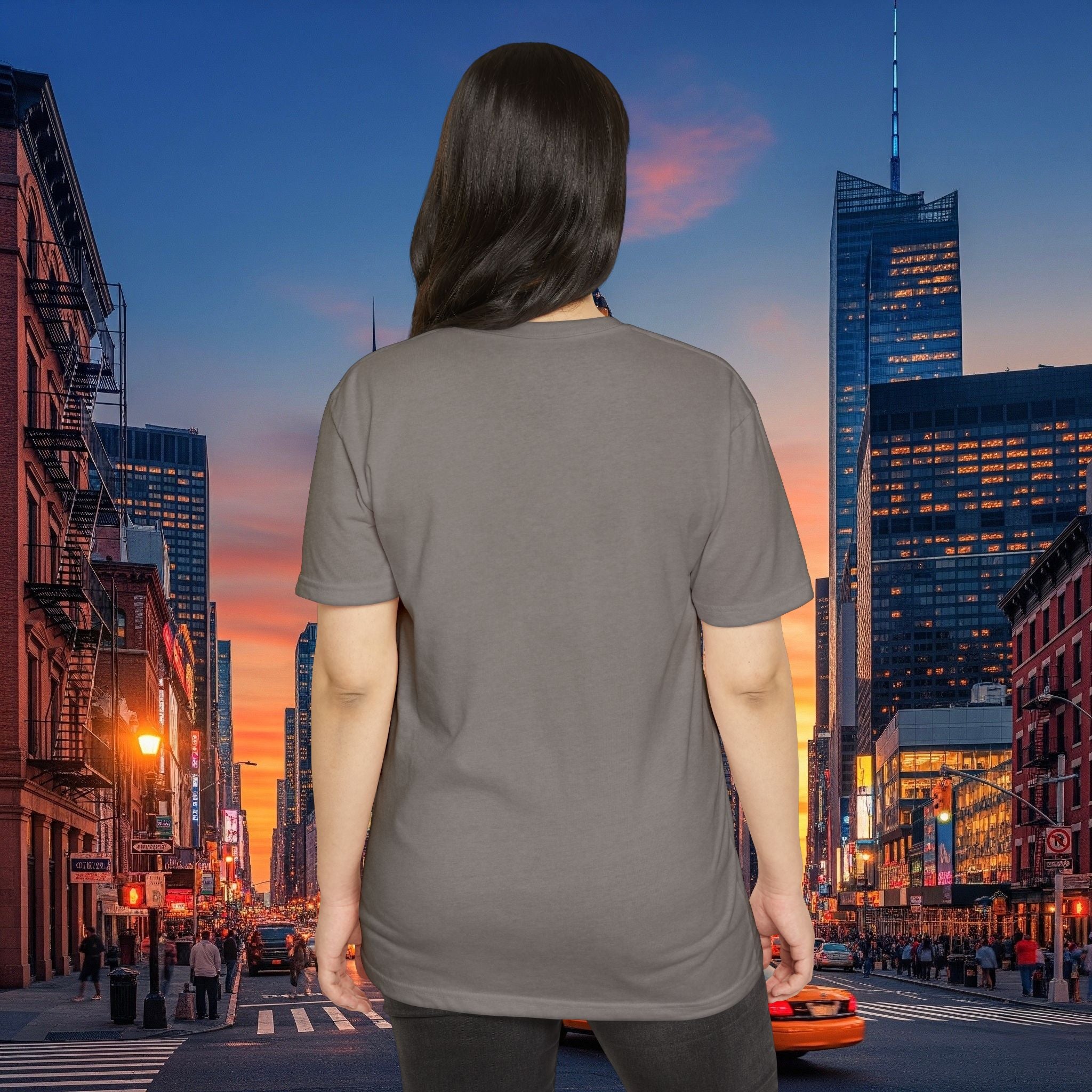 Classic Plain T‑Shirt — Unisex CVC Jersey Tee