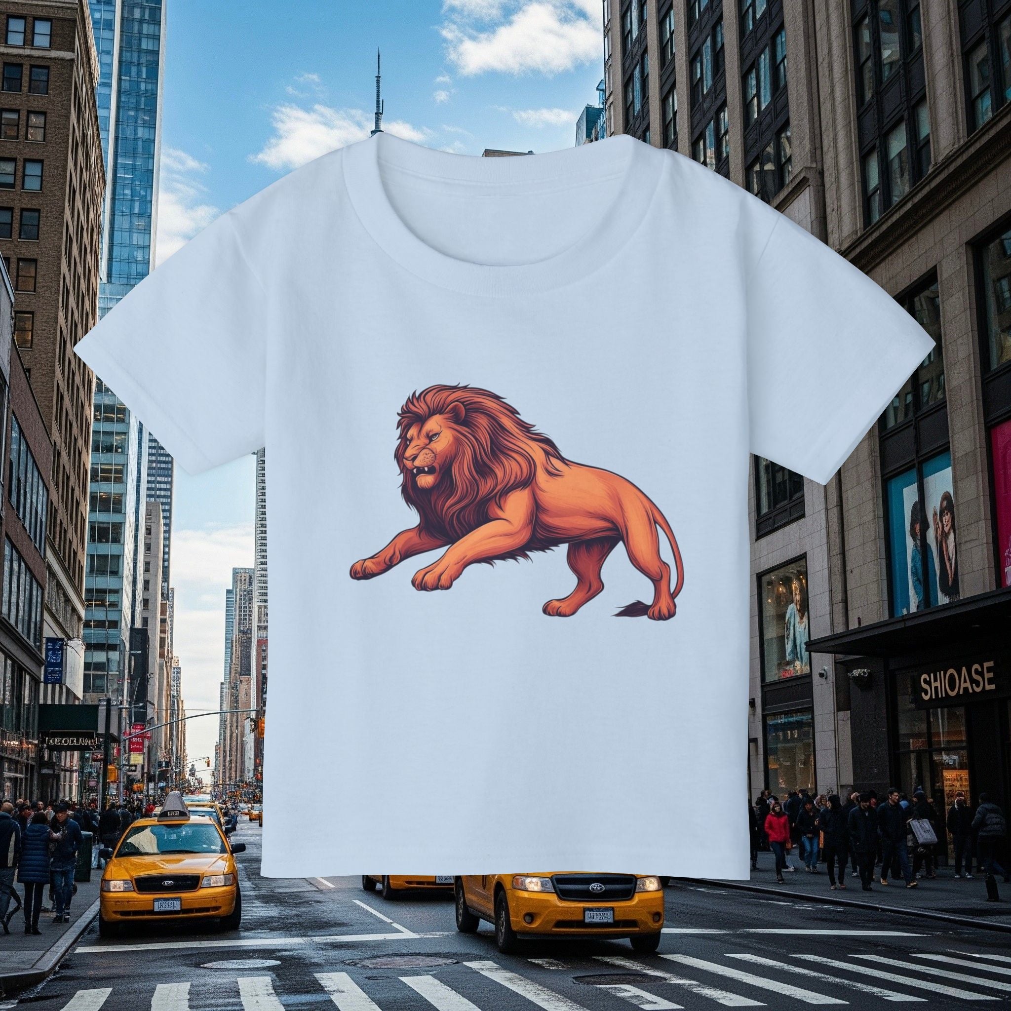 Toddler T‑Shirt — Legio Leo for Kids(Grown Lion)