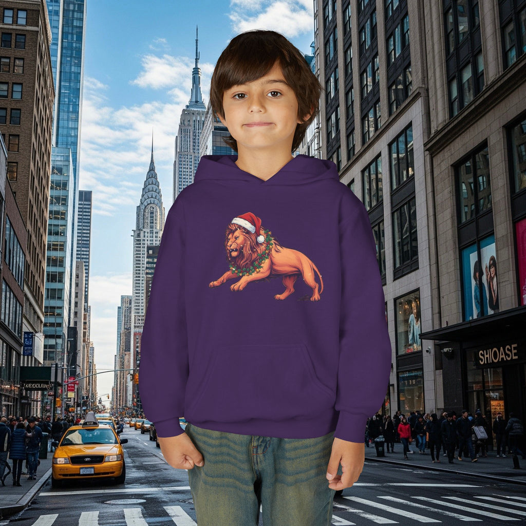 Christmas Legio Leo’s Youth Hoodie (Grown Lion)