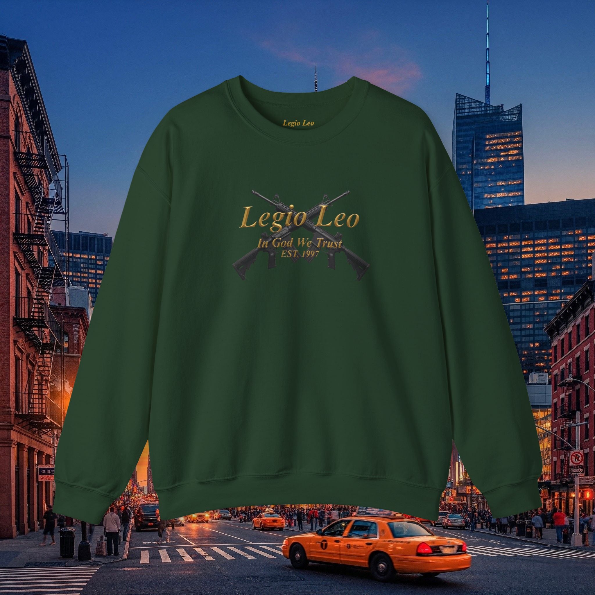 Legio Leo Crewneck Sweatshirt | Legio Leo Warrior Sweatshirt