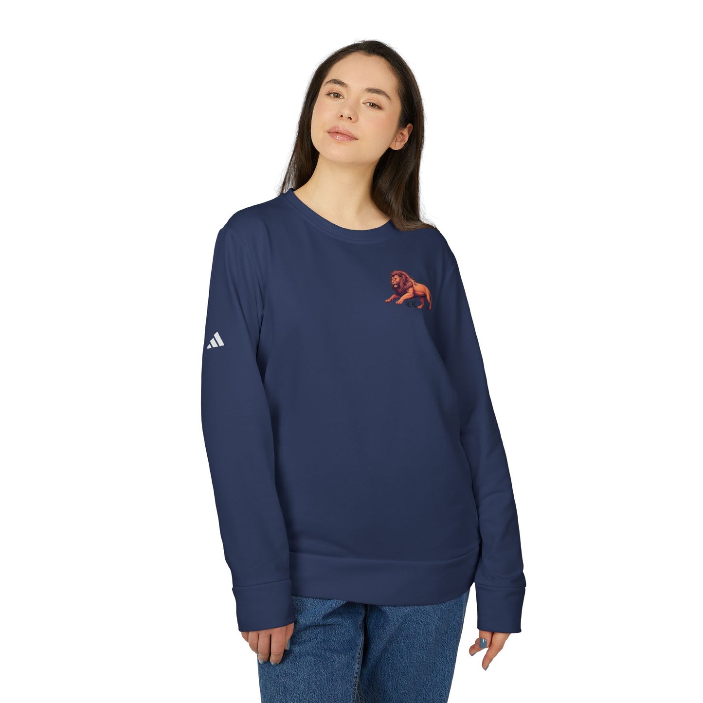 Adidas/Legio Leo by DZ Royal Unisex Fleece Crewneck Sweatshirt