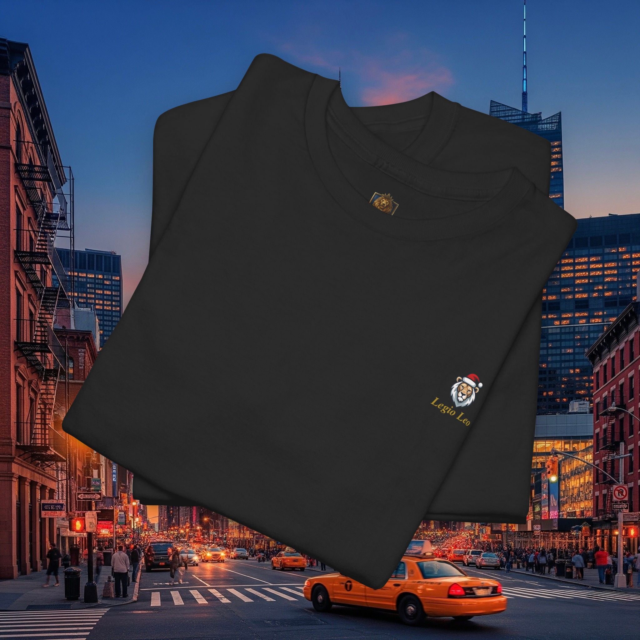 Christmas Holiday Legio Leo by DZ Royal Casual Cotton Tee