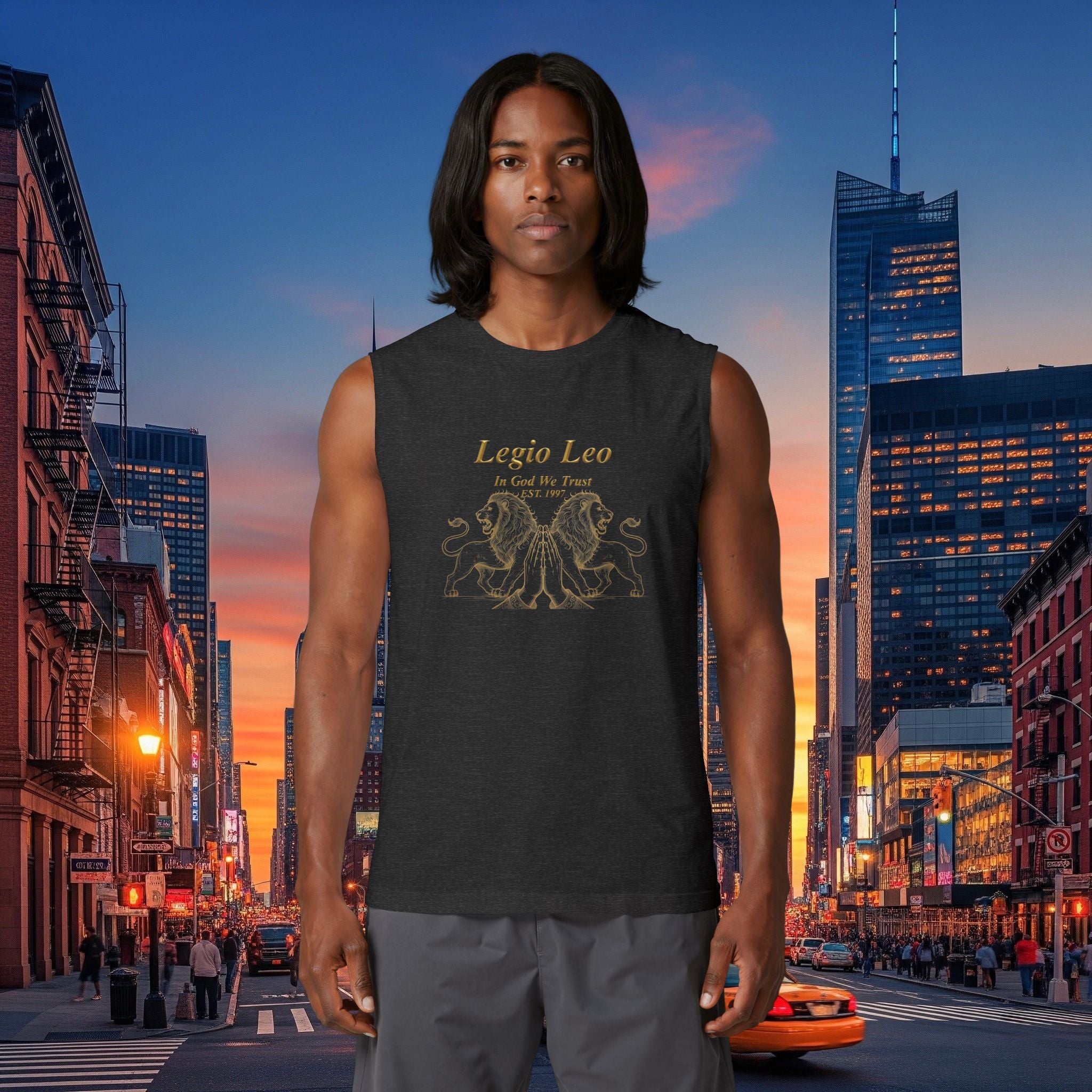 Legio Leo | Unisex Jersey Muscle Tank