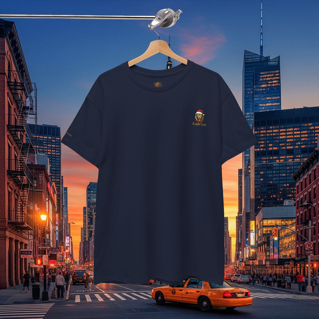 Christmas Holiday Legio Leo by DZ Royal Casual Cotton Tee