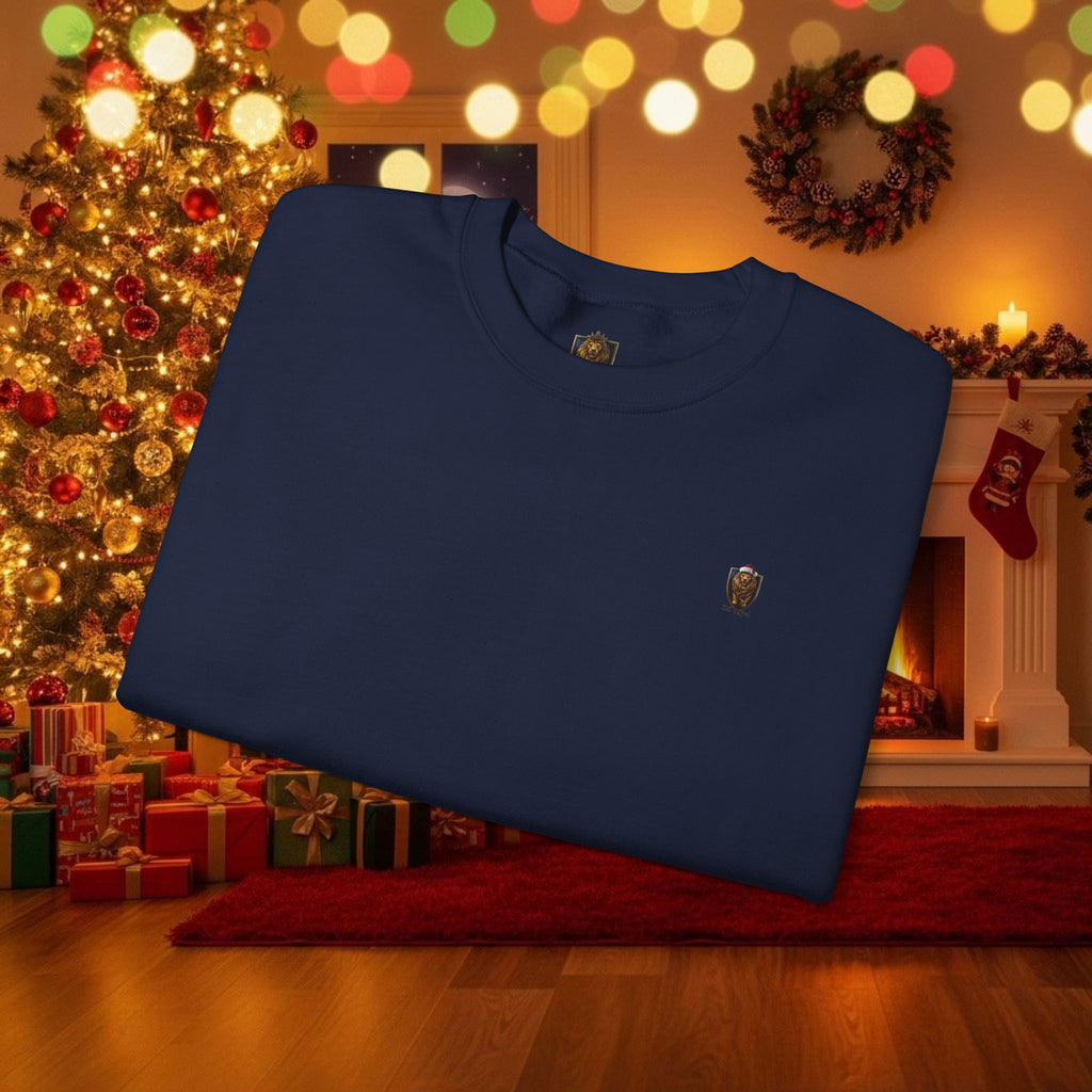 Christmas Holiday DZ Royal Cozy Unisex Crewneck Sweatshirt for