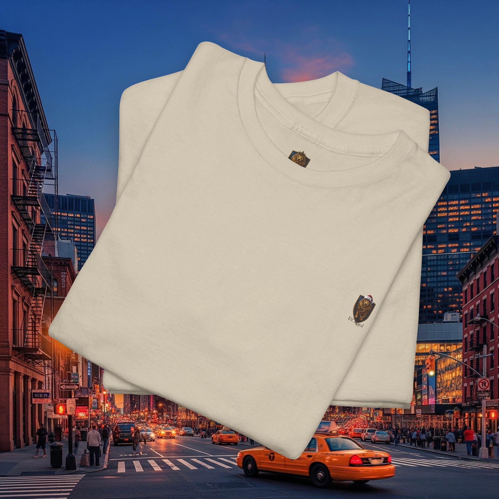 Christmas Holiday DZ Royal Casual Cotton Tee