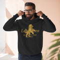 Legio Leo Golden Edition Fleece Hoodie – Minimal Gold Script Pullover