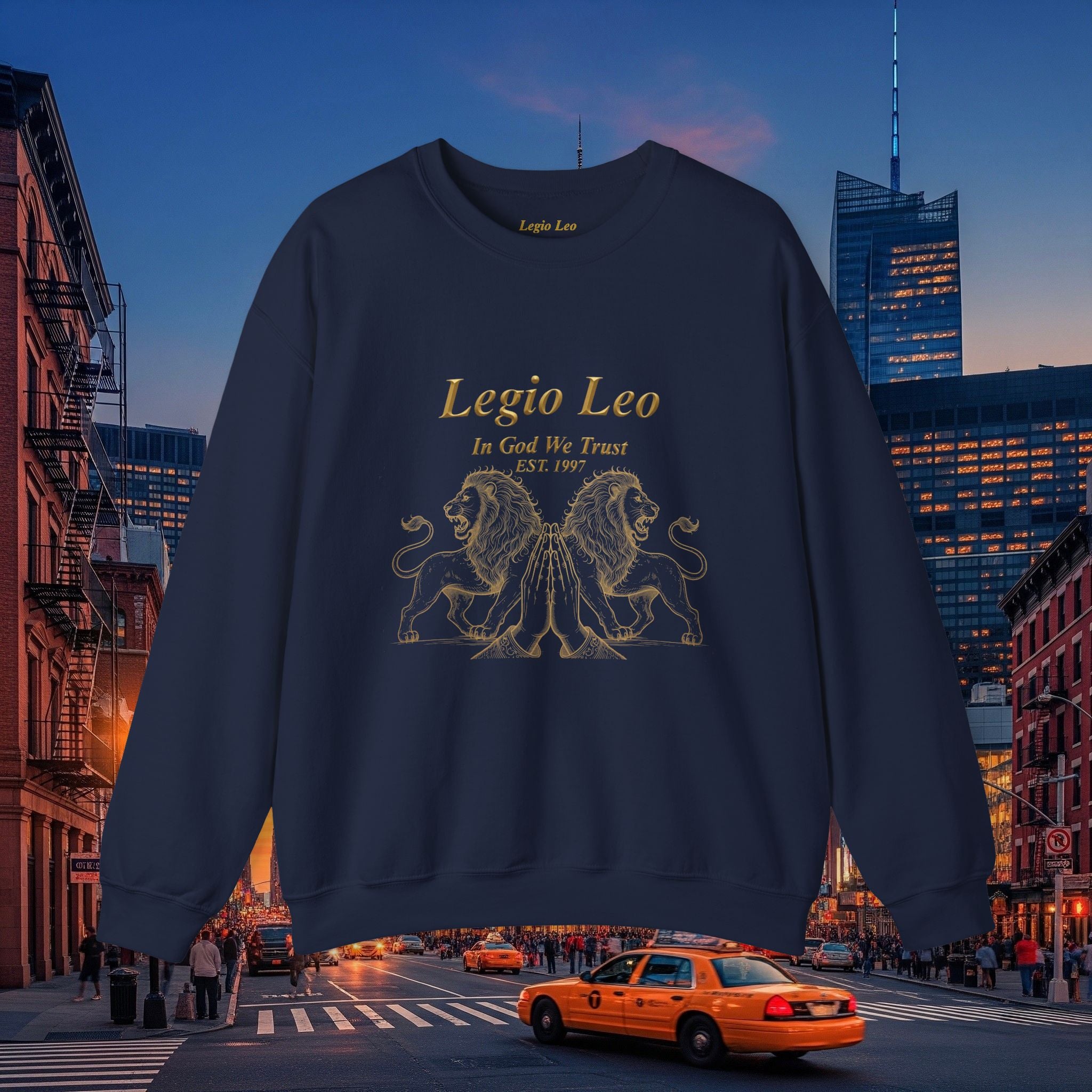 Legio Leo Cozy Crewneck Sweatshirt