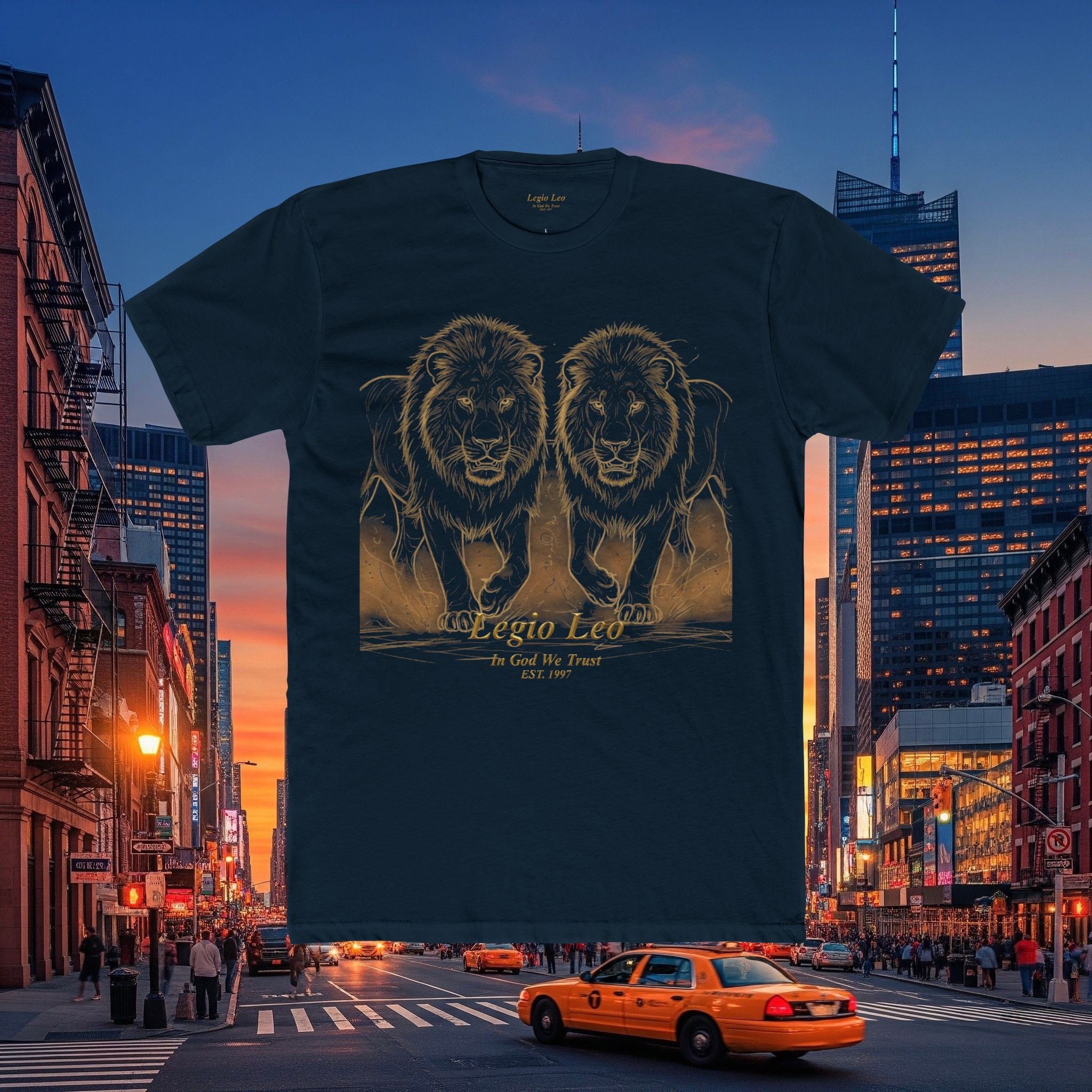Legio Leo Brothers 4 Life Cotton Crew Tee