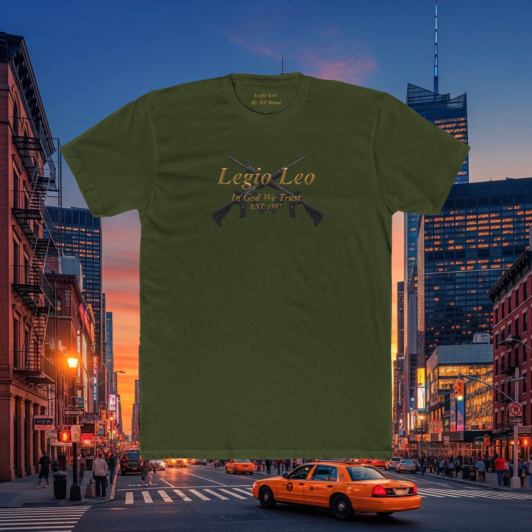 Legio Leo Warrior Cotton Crew Tee