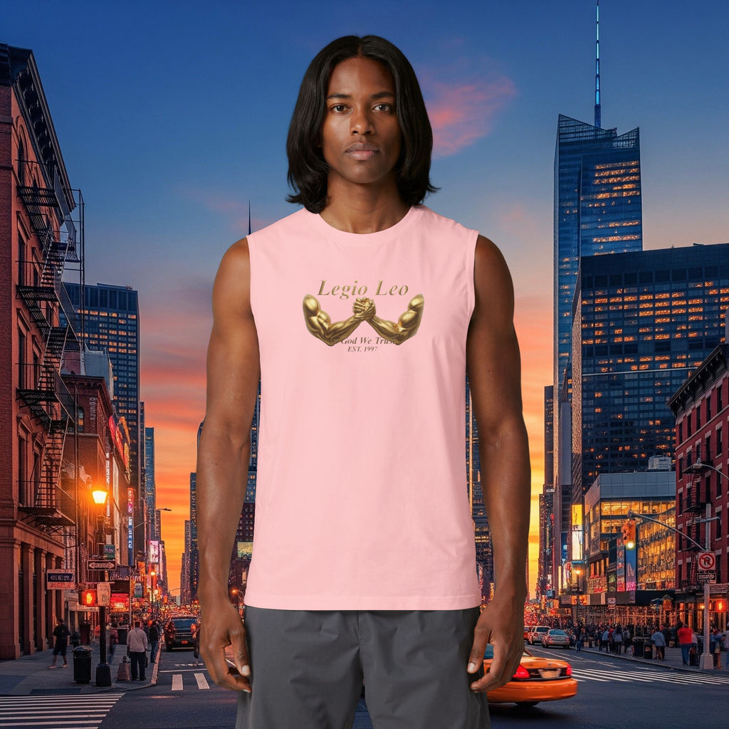 Legio Leo | Unisex Jersey Muscle Tank ‘Show Of Strength’