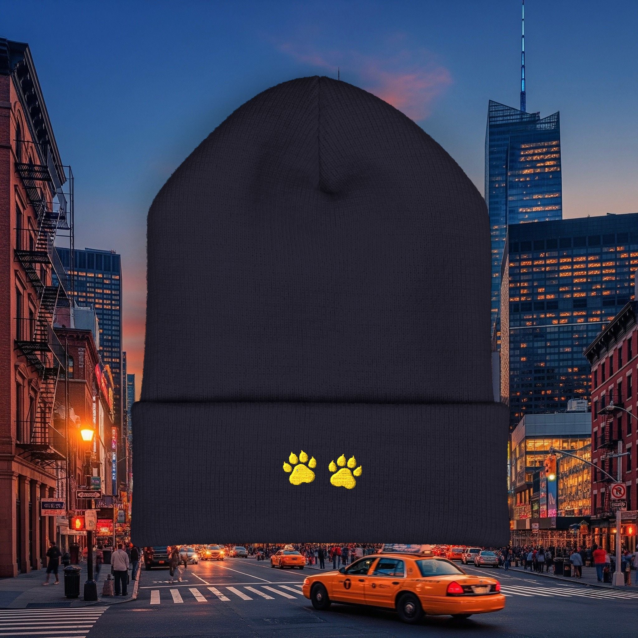 Legio Leo by DZ Royal Cuffed Beanie (Cub Paws)