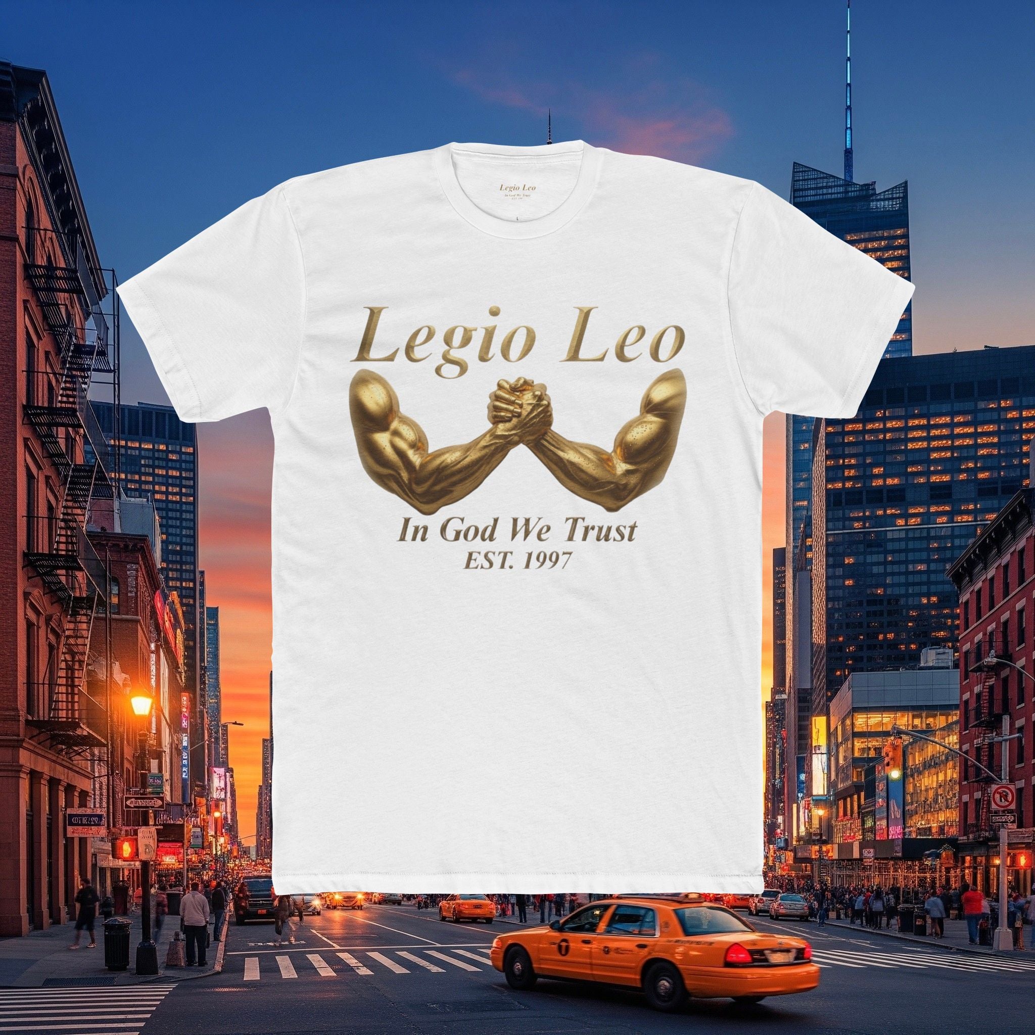 T‑Shirt — 'Legio Leo and In God We Trust Show of Strength Tee