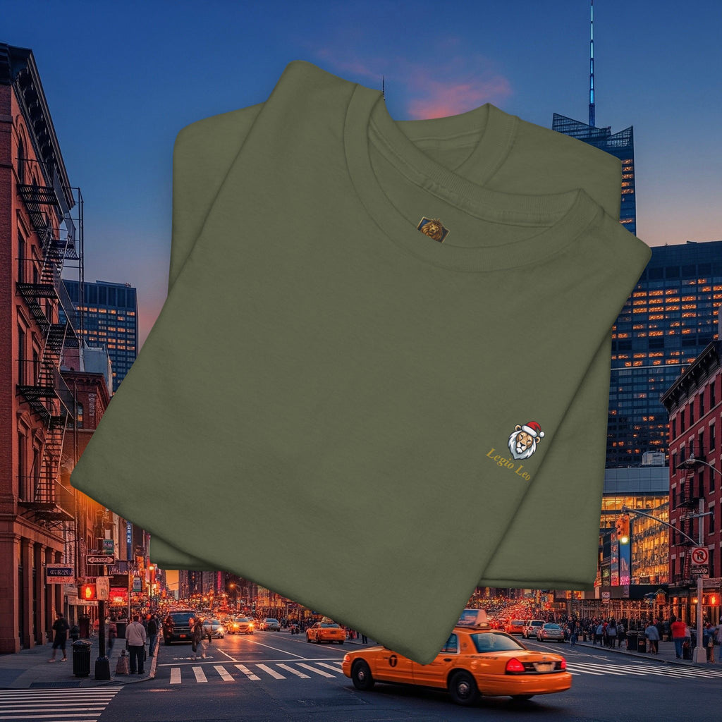 Christmas Holiday Legio Leo by DZ Royal Casual Cotton Tee