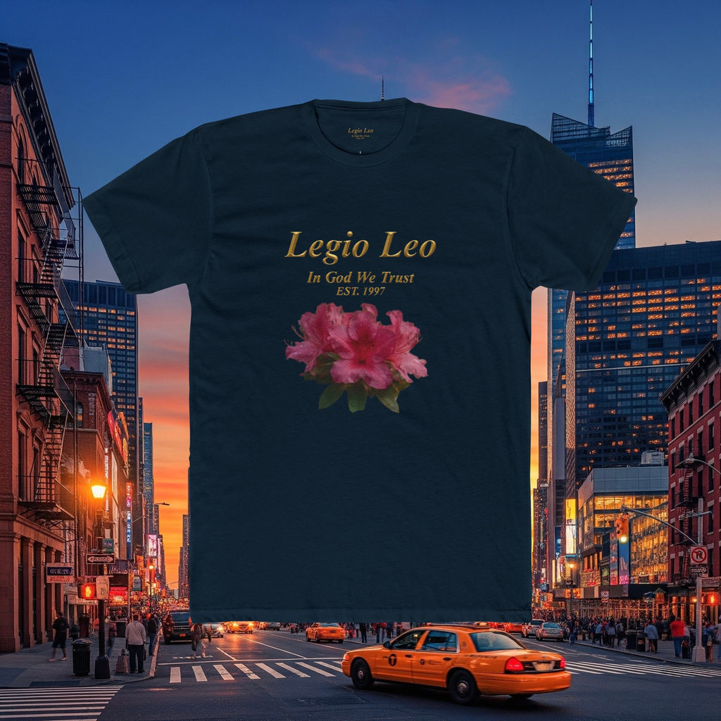 Floral Tee — "Legia Leo Azalea Flowers" Astrology Shirt