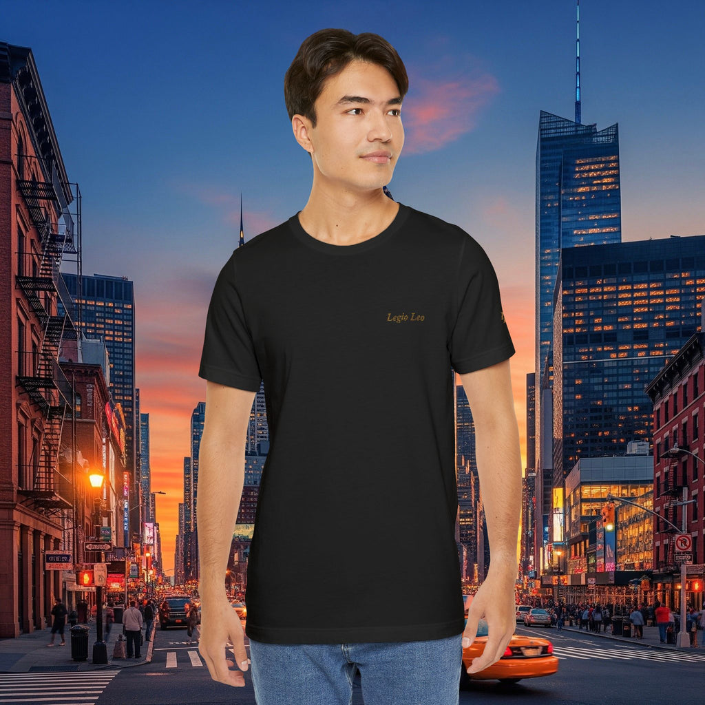Legio Leo by DZ Royal Tee — Legio Leo Embroidered Short Sleeve T-Shirt