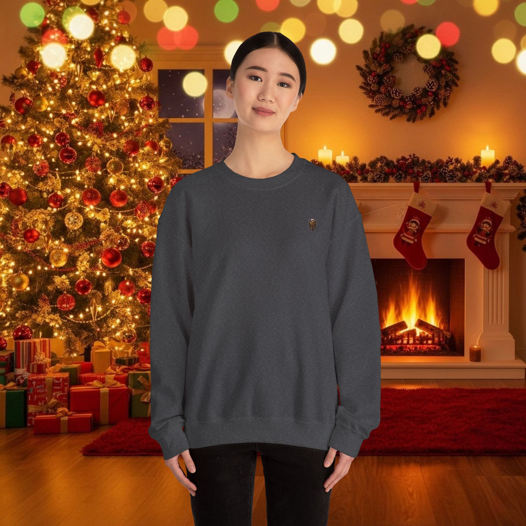 Christmas Holiday DZ Royal Cozy Unisex Crewneck Sweatshirt for