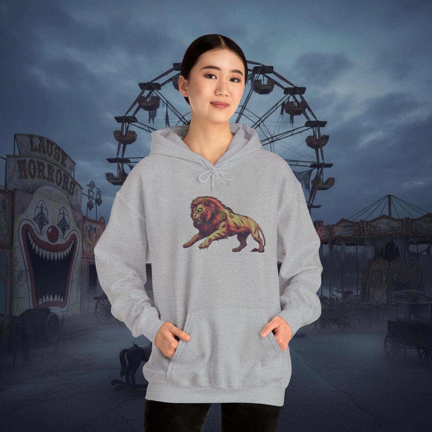 Undead Legio Leo by DZ Royal Hoodie |Halloween Edition