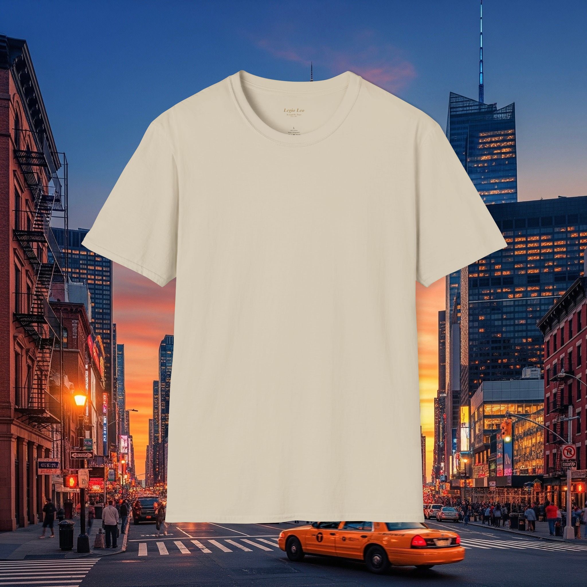Plain T‑Shirt — Classic Basic Crewneck Tee
