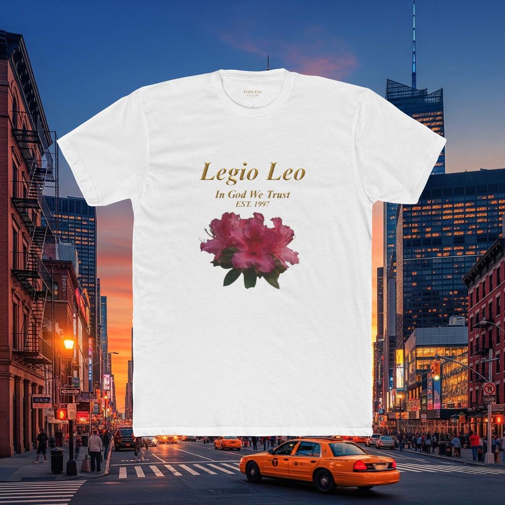 Floral Tee — "Legia Leo Azalea Flowers" Astrology Shirt