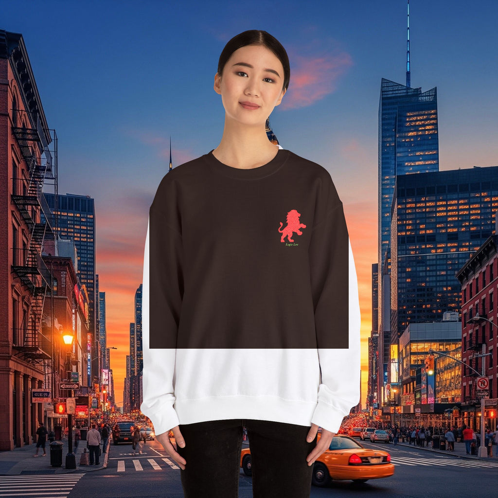 Legio Leo by DZ Royal Crewneck Sweatshirt | Mighty Lion Embroidered