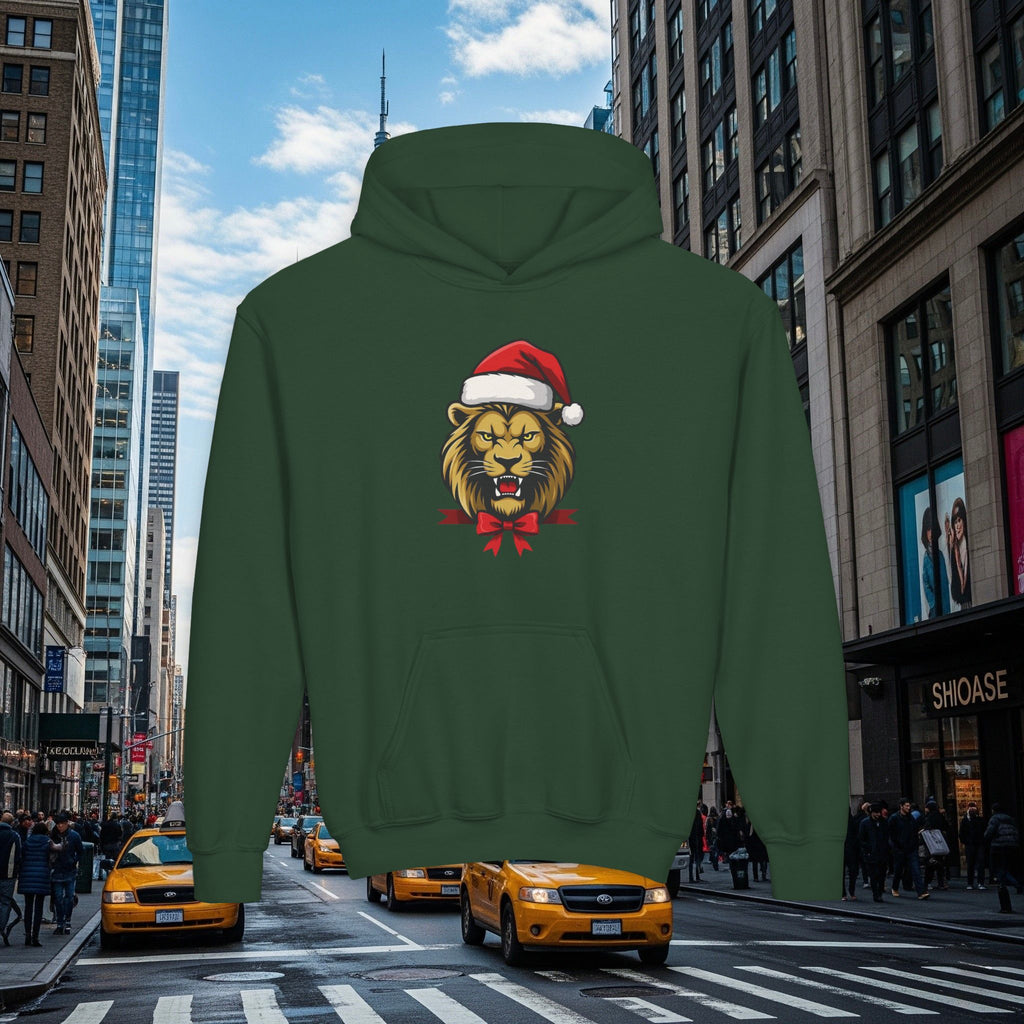Christmas Legio Leo’s Youth Hoodie (Grown Lion)