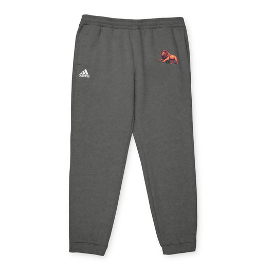 Adidas/Legio Leo by DZ Royal Unisex Fleece Joggers, Cozy Sweatpants, Athleisure Wear, Ideal for Lounging, Travel, Gym, Casual Outfits