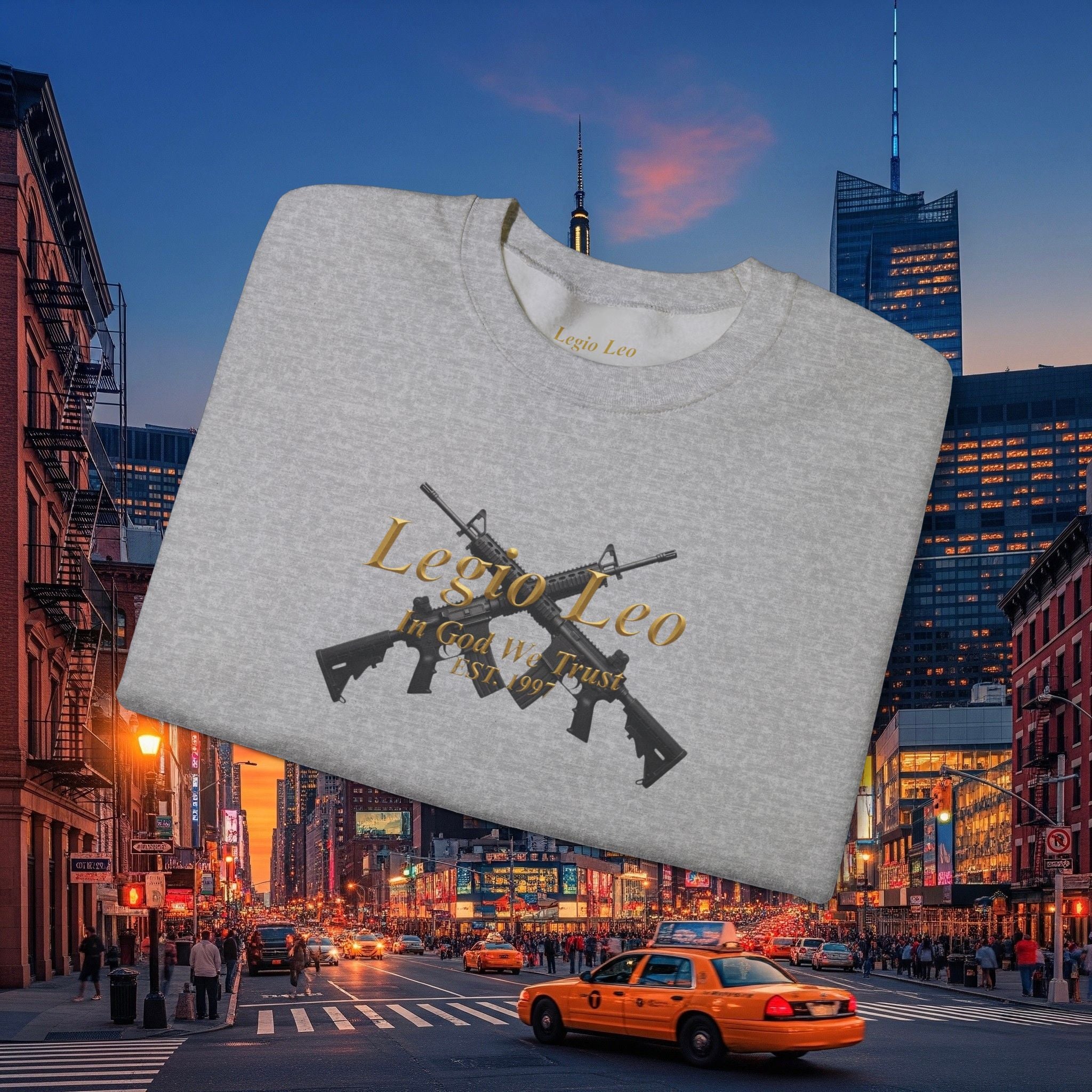 Legio Leo Crewneck Sweatshirt | Legio Leo Warrior Sweatshirt