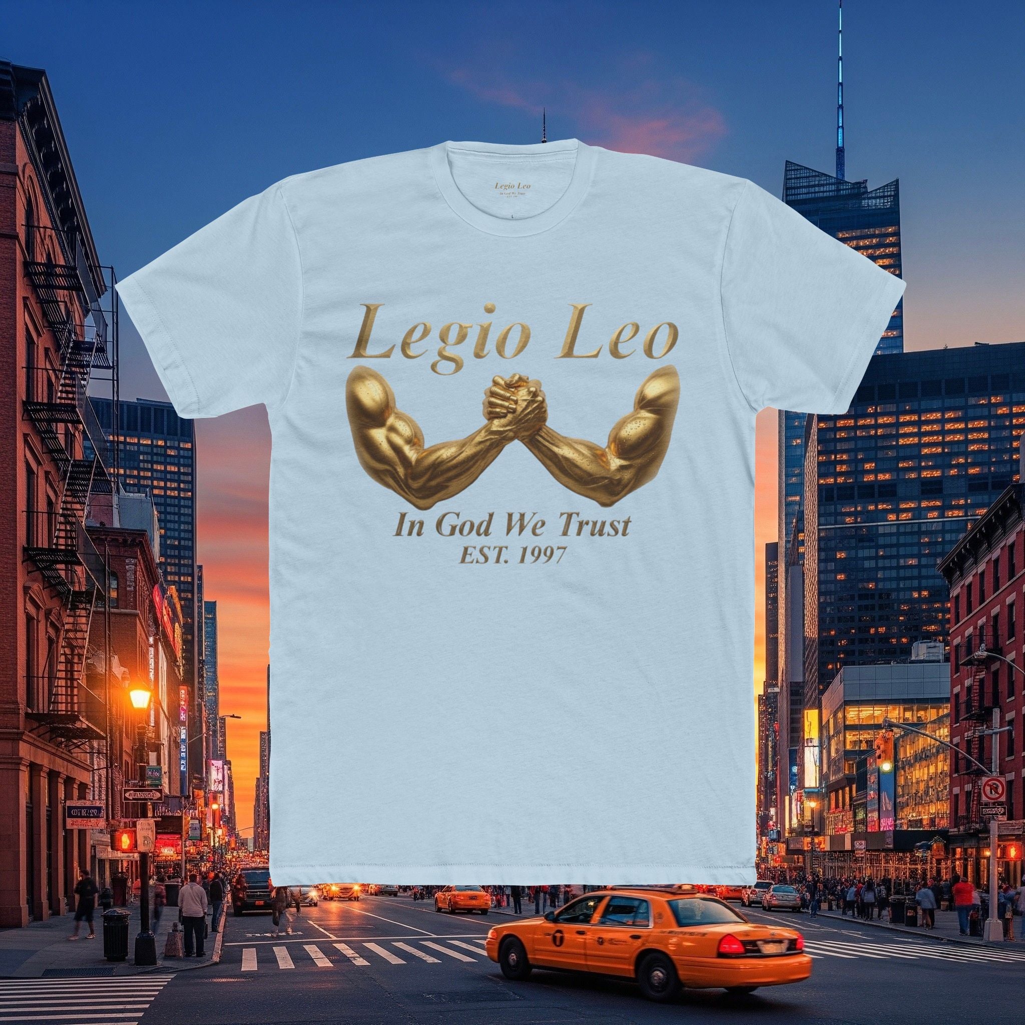 T‑Shirt — 'Legio Leo and In God We Trust Show of Strength Tee