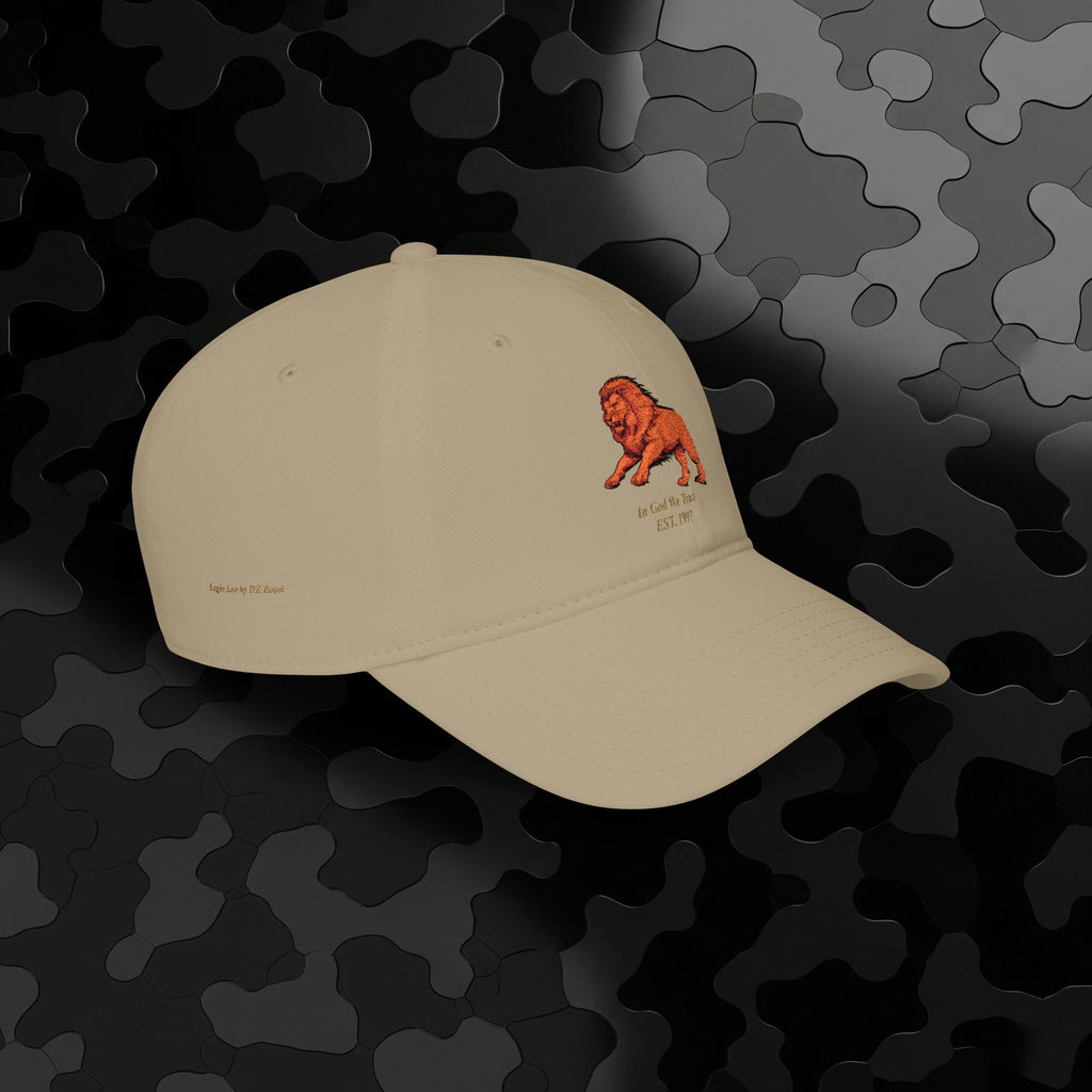 Low Profile Baseball Cap Original Mighty Lion Embroidery