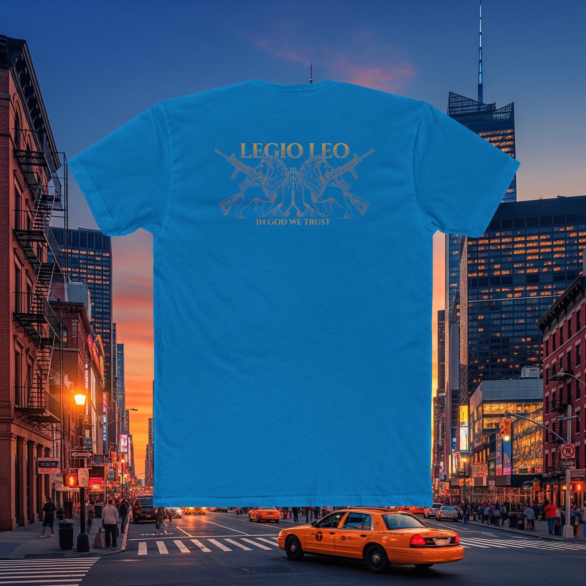 Legio Leo Warrior Cotton Crew Tee