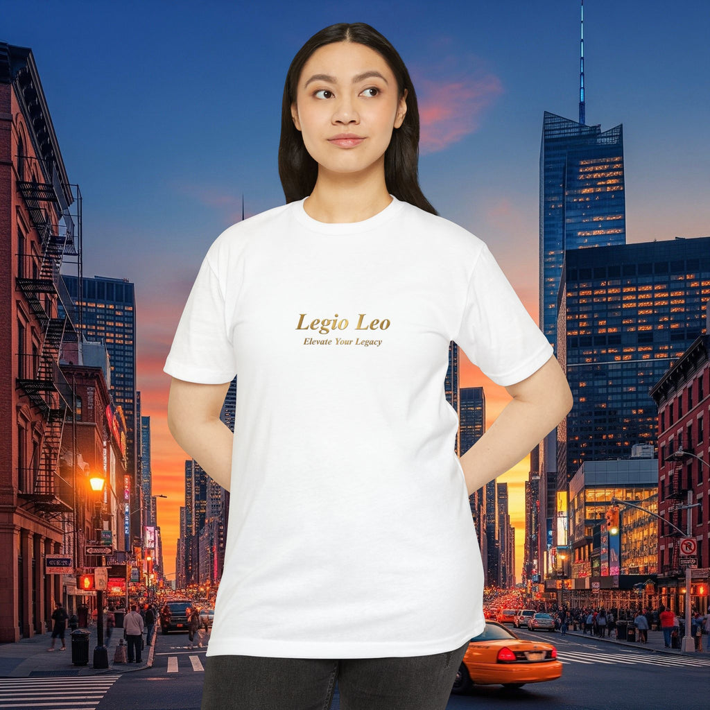 Legio Leo Minimalist Logo T-Shirt — "Legio Leo: Elevate Your Legacy"