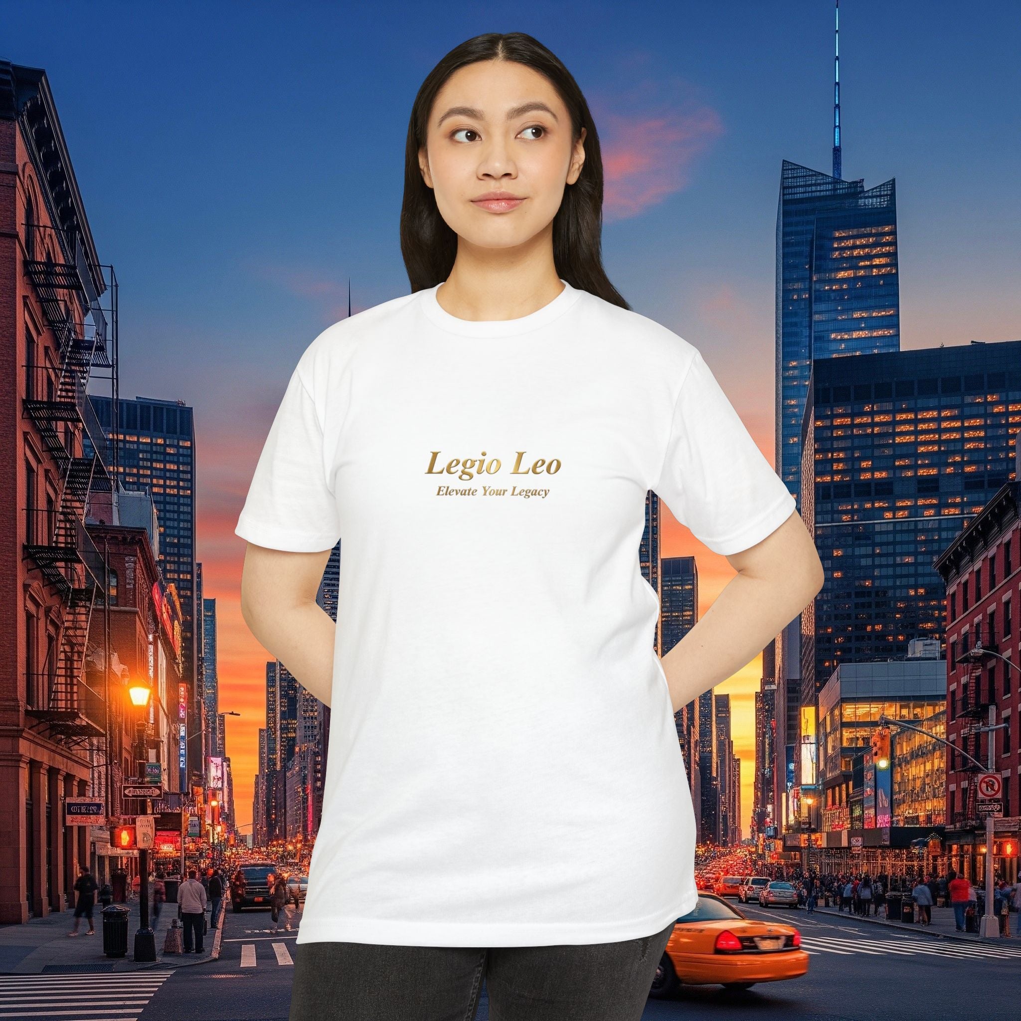 Legio Leo Minimalist Logo T-Shirt — "Legio Leo: Elevate Your Legacy"