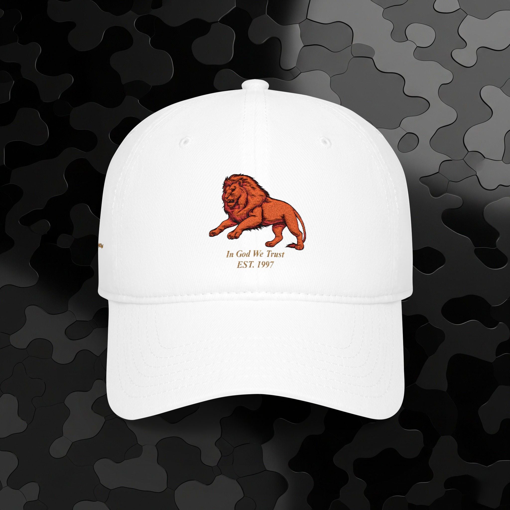 Low Profile Baseball Cap Original Mighty Lion Embroidery