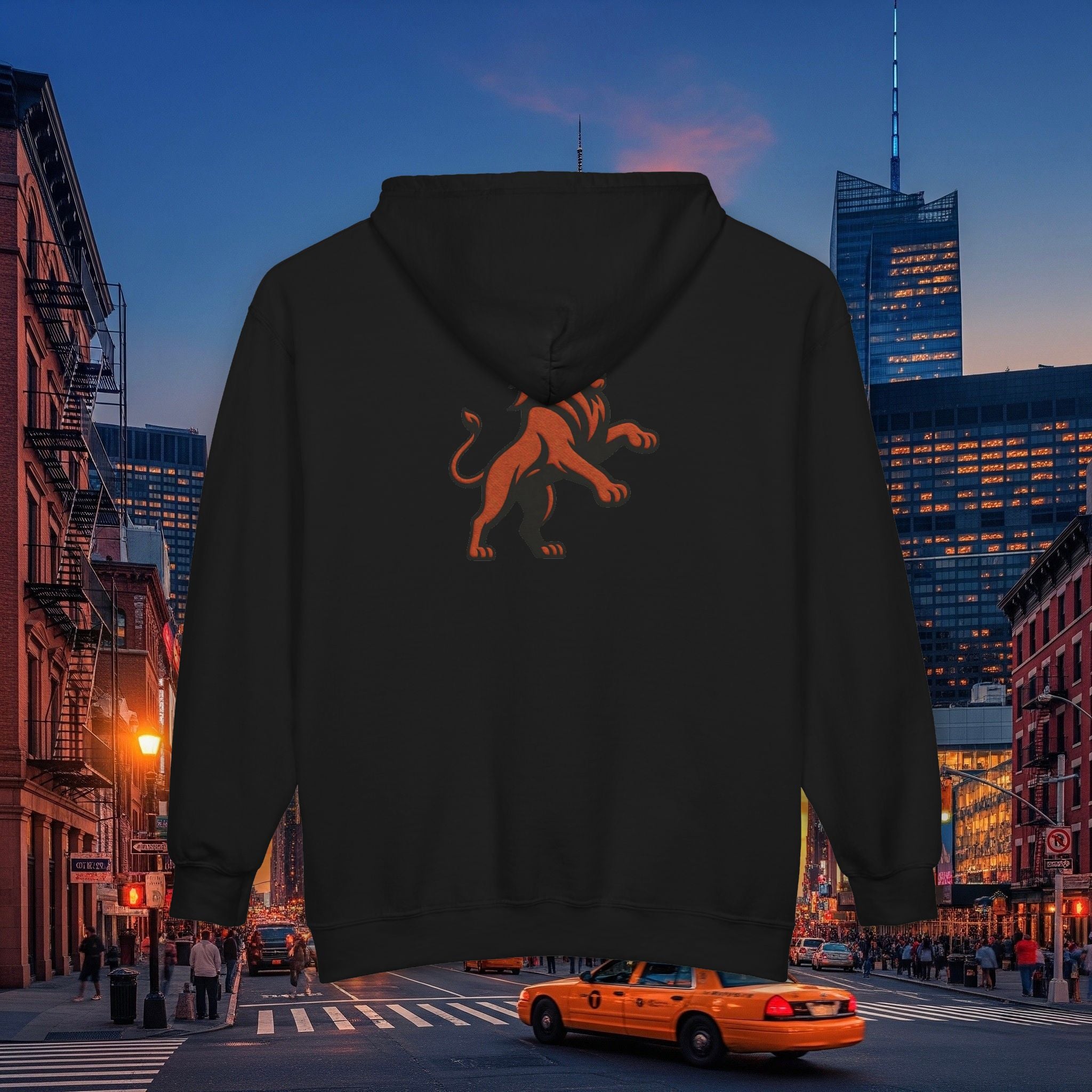 Legio Leo Zip Hoodie | Large Lion Emblem
