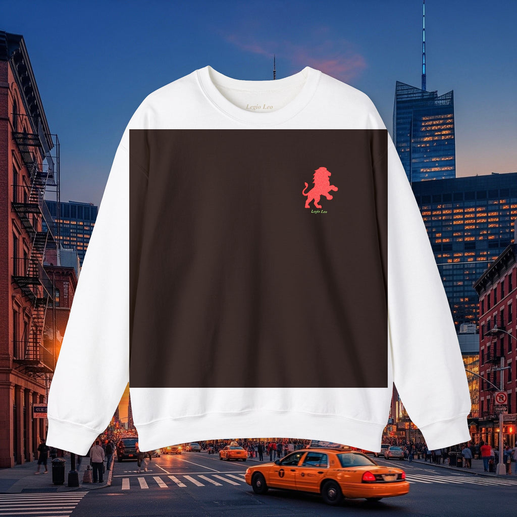 Legio Leo by DZ Royal Crewneck Sweatshirt | Mighty Lion Embroidered