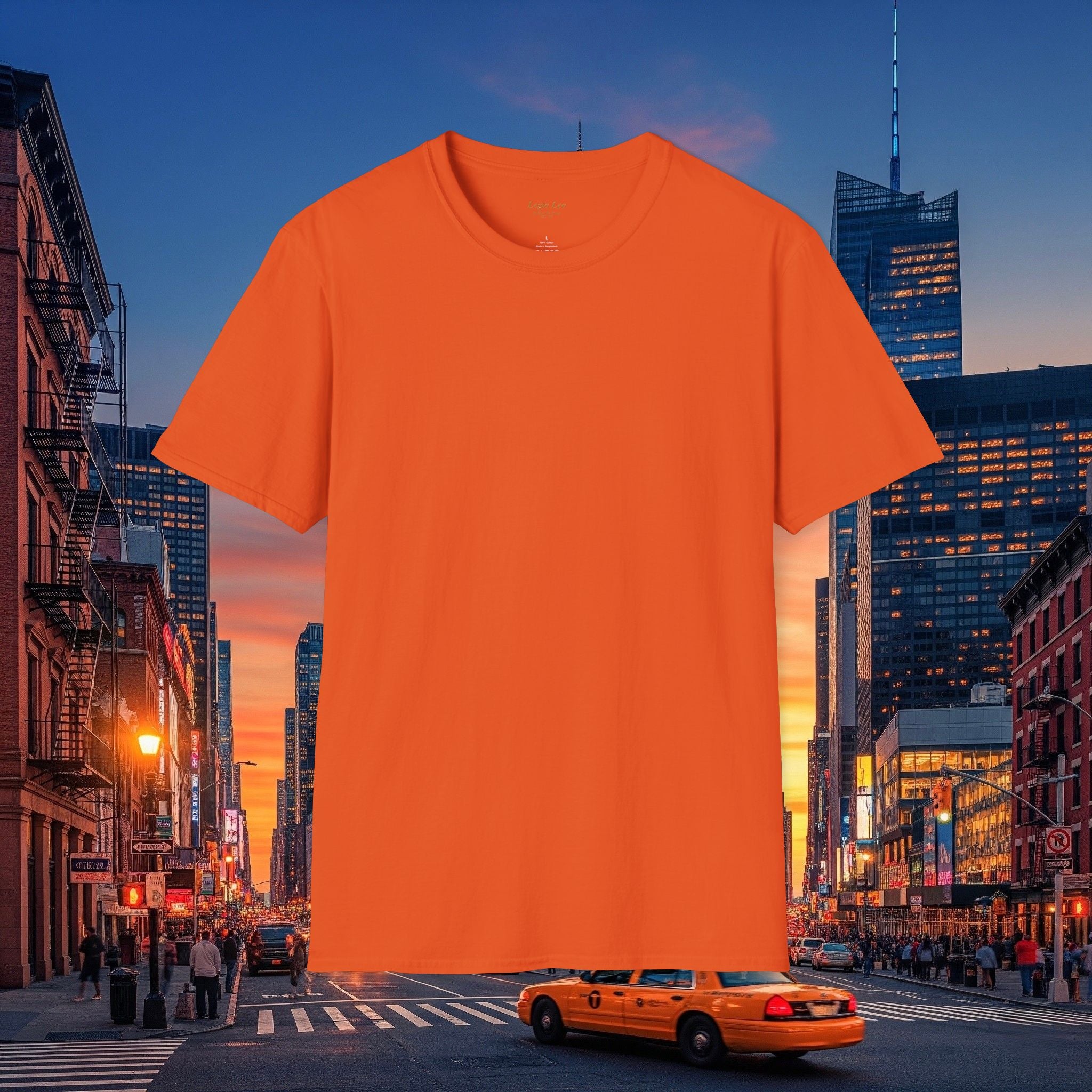 Plain T‑Shirt — Classic Basic Crewneck Tee