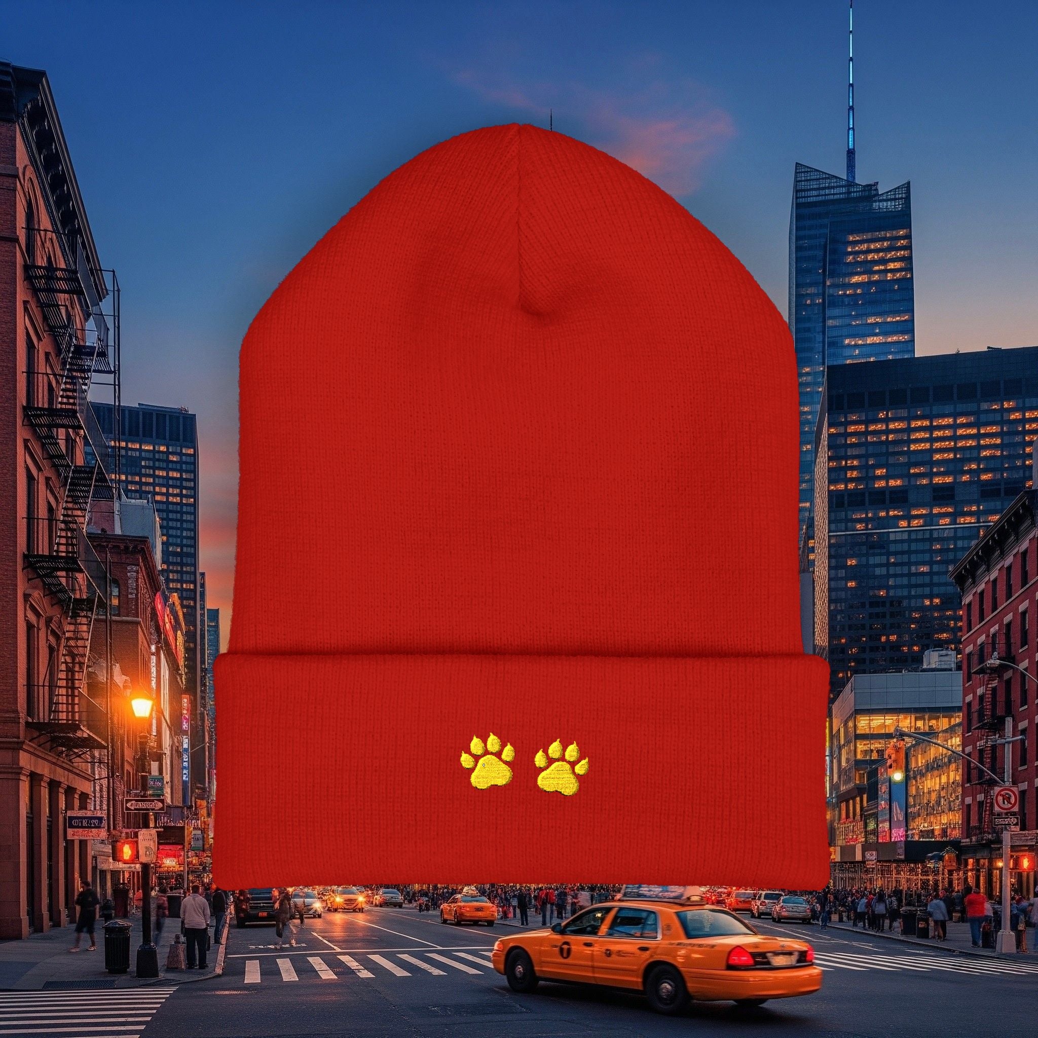 Legio Leo by DZ Royal Cuffed Beanie (Cub Paws)