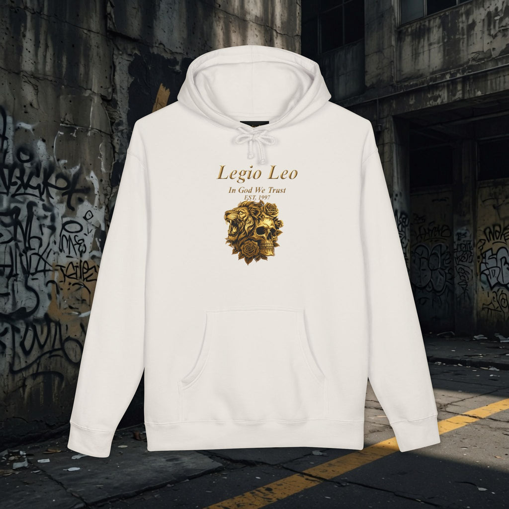Legio Leo | Strength, Beauty & Death |Unisex Heavyweight Hooded Sweatshirt