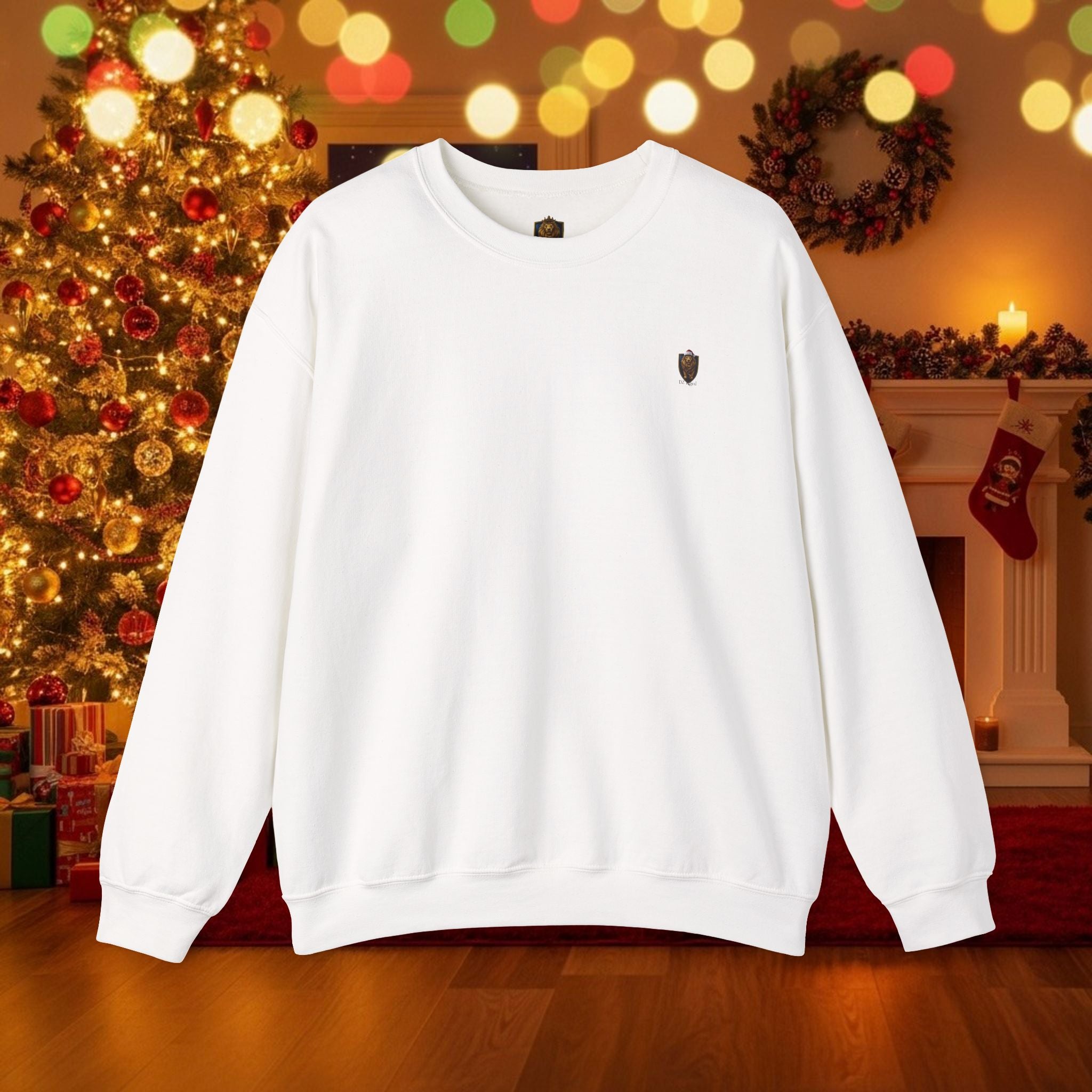 Christmas Holiday DZ Royal Cozy Unisex Crewneck Sweatshirt for