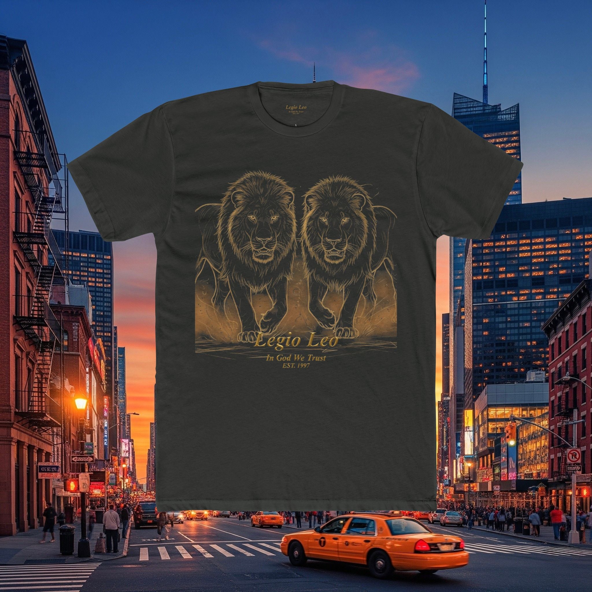 Legio Leo Brothers 4 Life Cotton Crew Tee
