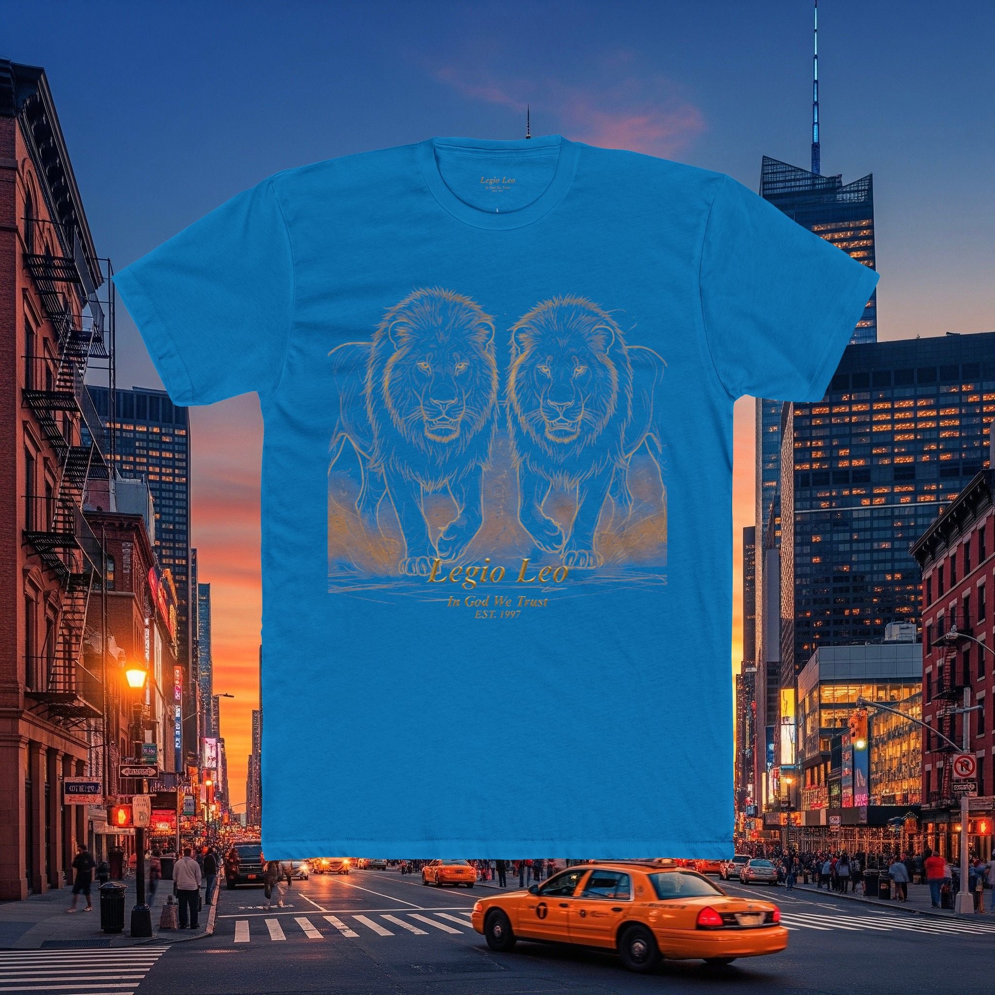Legio Leo Brothers 4 Life Cotton Crew Tee