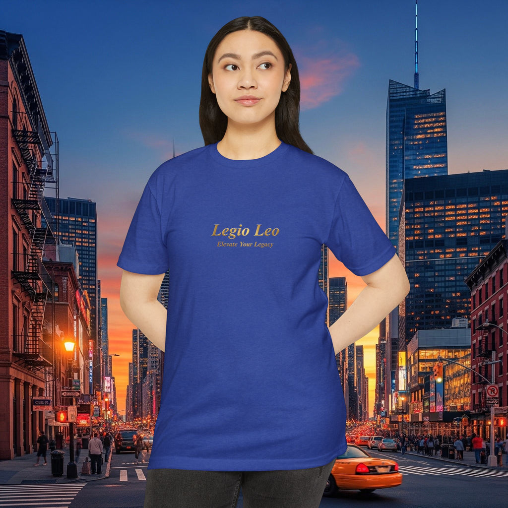 Legio Leo Minimalist Logo T-Shirt — "Legio Leo: Elevate Your Legacy"