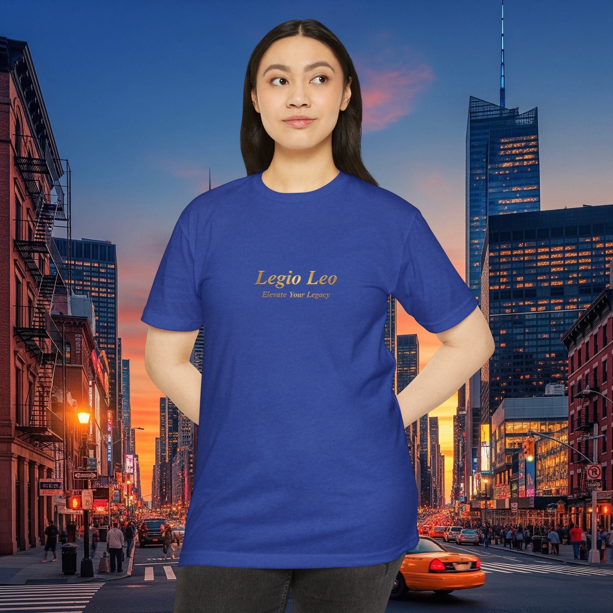 Legio Leo Minimalist Logo T-Shirt — "Legio Leo: Elevate Your Legacy"