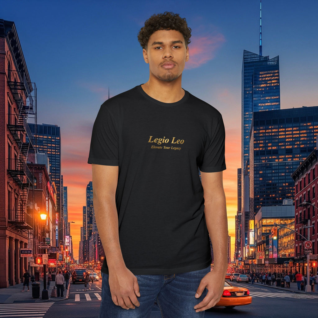 Legio Leo Minimalist Logo T-Shirt — "Legio Leo: Elevate Your Legacy"