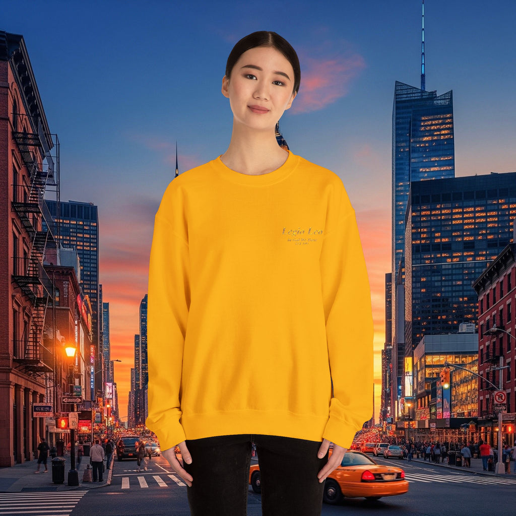 Legio Leo Crewneck Sweatshirt | In God We Trust Embroidery