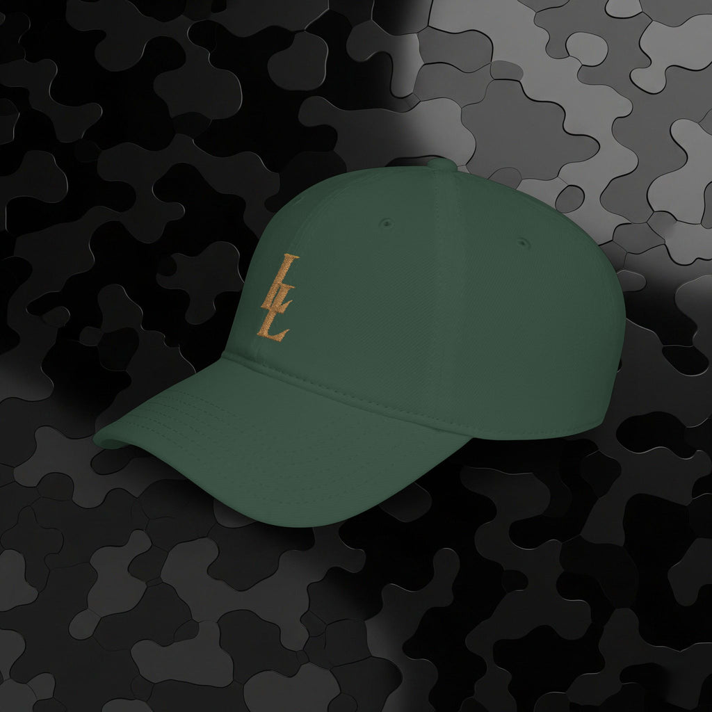 Low Profile Baseball Cap Overlapping 'LL' Embroidery