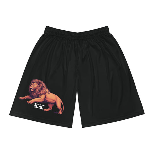 Legio Leo by DZ Royal Basketball Shorts for Athletes, Sporty Summer Wear, Unique Workout Gear, Active Lifestyle Apparel, Gift for Sports Lovers