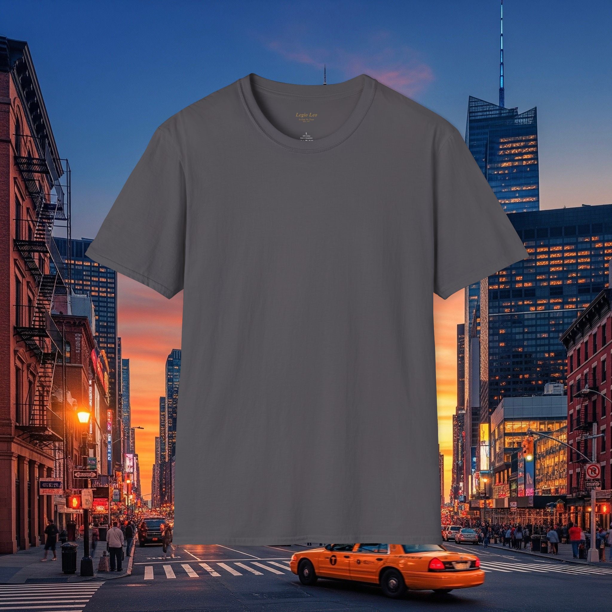 Plain T‑Shirt — Classic Basic Crewneck Tee
